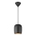 Nordlux - Lámpara colgante NOTTI 1xE27/25W/230V negro