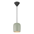 Nordlux - Lámpara colgante NOTTI 1xE27/25W/230V Verde