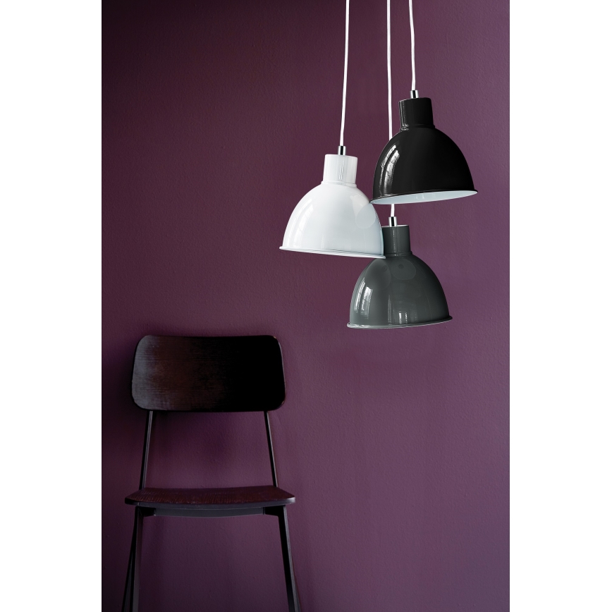Nordlux - Lámpara colgante POP 1xE27/40W/230V antracita