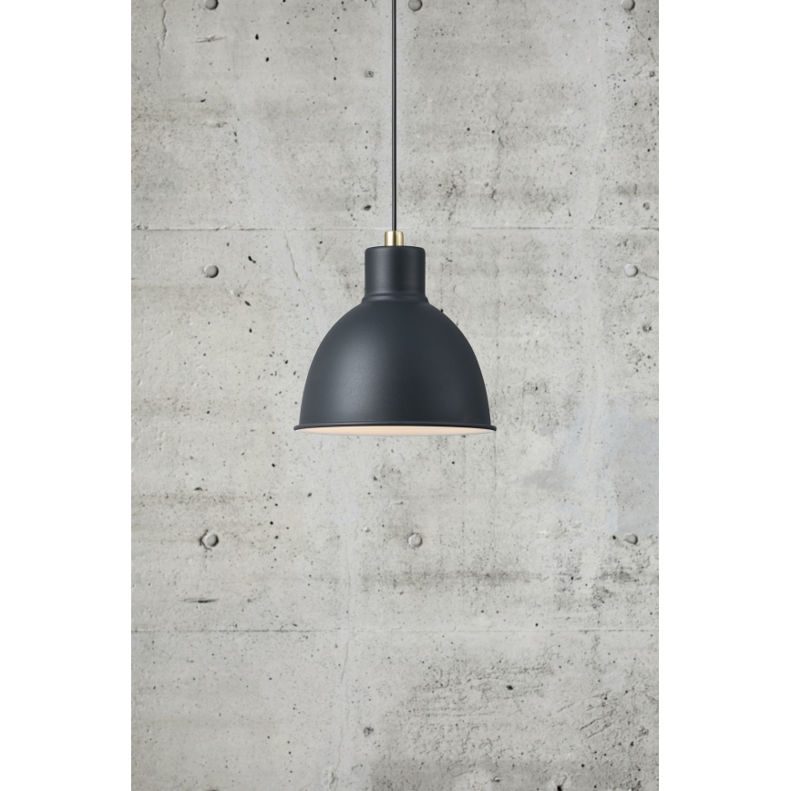 Nordlux - Lámpara colgante POP 1xE27/60W/230V negro