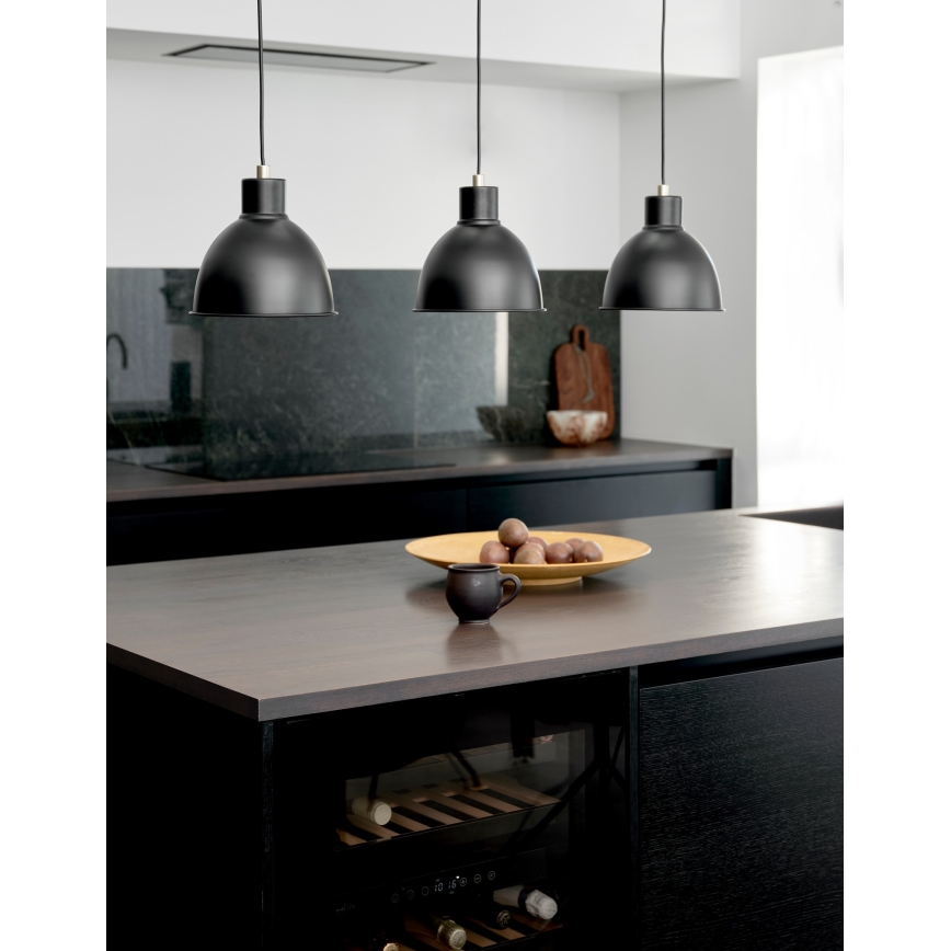Nordlux - Lámpara colgante POP 3xE27/40W/230V negro/dorado