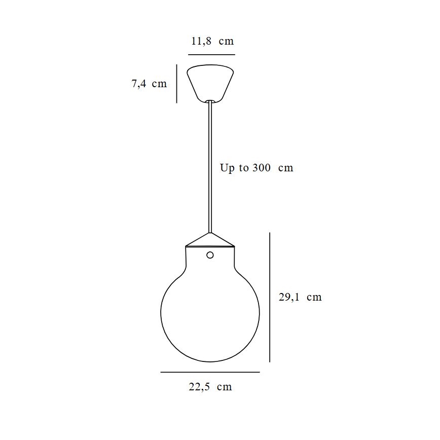Nordlux - Lámpara colgante RAITO 1xE27/25W/230V latón/blanco