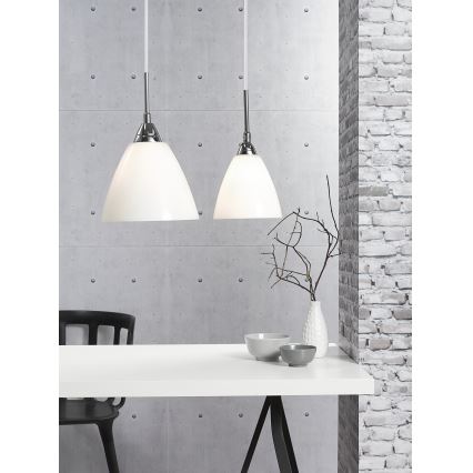 Nordlux - Lámpara colgante READ 1xE14/40W/230V cromo brillante