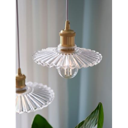 Nordlux - Lámpara colgante TORINA 1xE27/40W/230V diá. 20 cm