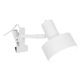 Nordlux - Lámpara con clip MATIS 1xE27/15W/230V blanco