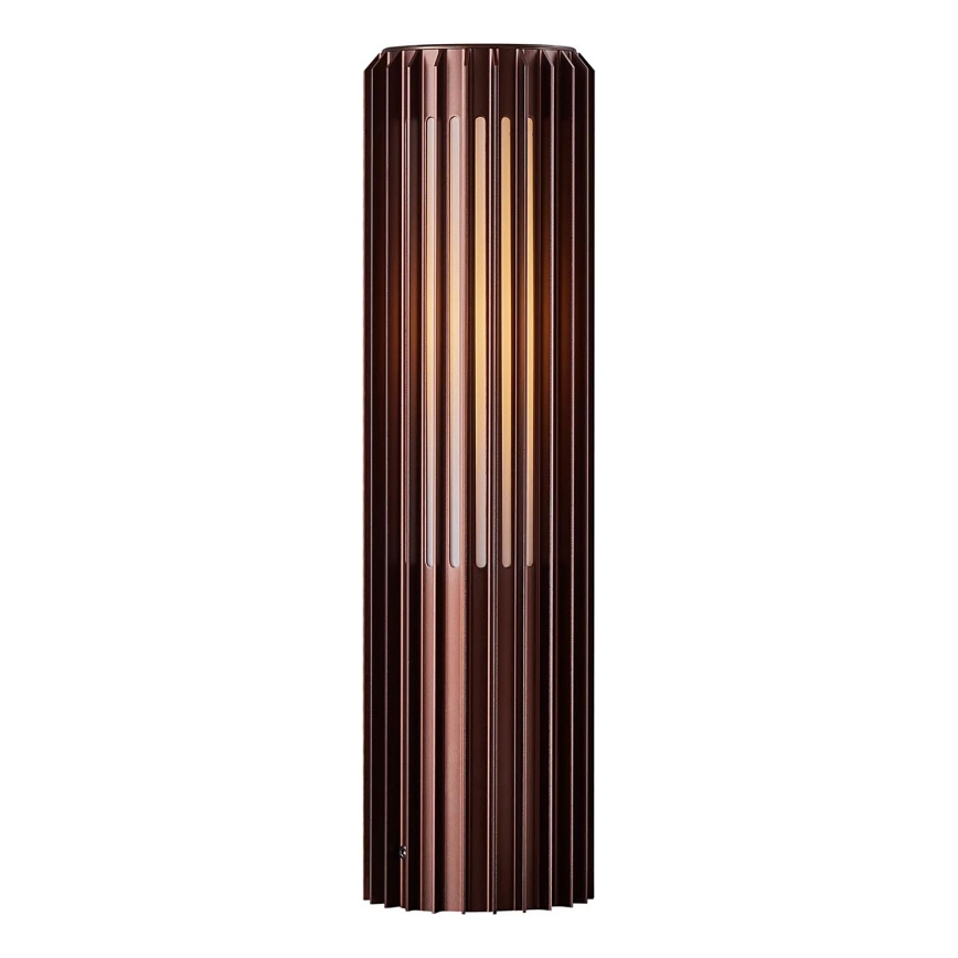 Nordlux - Lámpara de exterior ALUDRA 1xE27/15W/230V IP44 marrón 45,4 cm