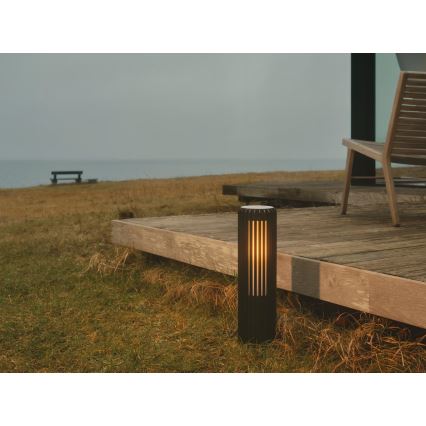 Nordlux - Lámpara de exterior ALUDRA 1xE27/15W/230V IP44 negro 45,4 cm