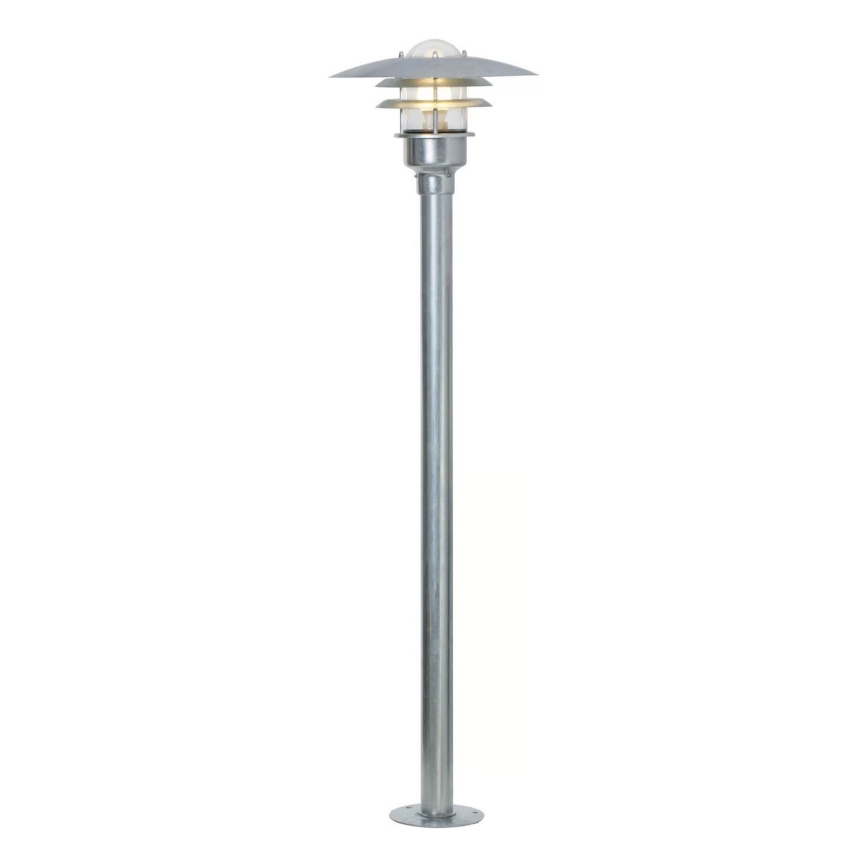 Nordlux - Lámpara de exterior LONSTRUP 1xE27/60W/230V IP44 cromo mate 116 cm