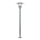 Nordlux - Lámpara de exterior LONSTRUP 1xE27/60W/230V IP44 cromo mate 116 cm