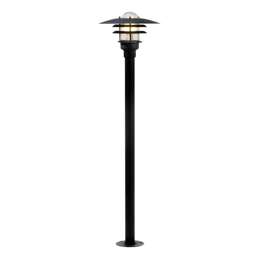 Nordlux - Lámpara de exterior LONSTRUP 1xE27/60W/230V IP44 negro 116 cm