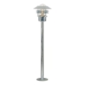 Nordlux - Lámpara de exterior VEJERS 1xE27/60W/230V IP54 plateada 92 cm