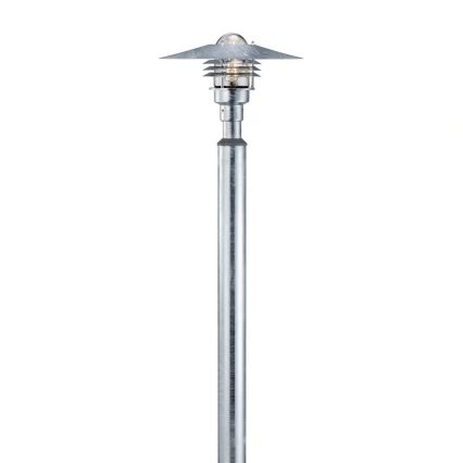 Nordlux - Lámpara de exterior VEJERS 1xE27/60W/230V IP54 plateada