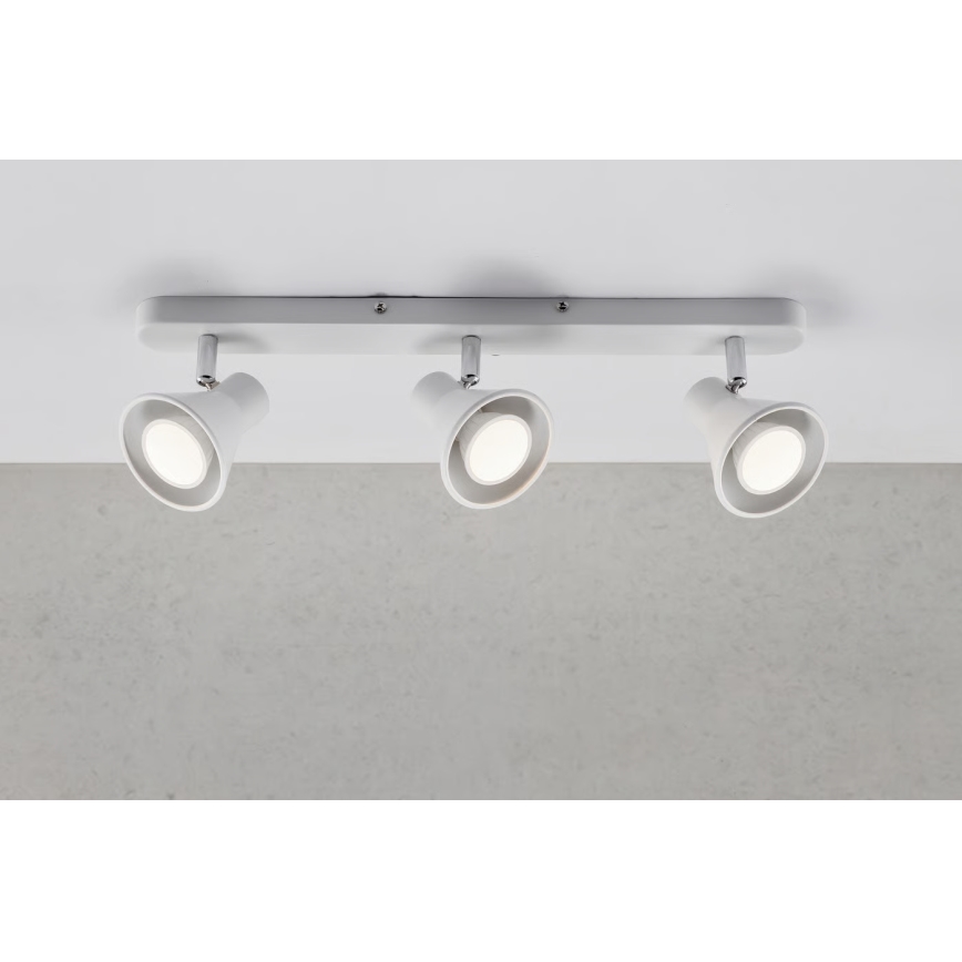 Nordlux - Lámpara de focos EIK 3xGU10/35W/230V blanca