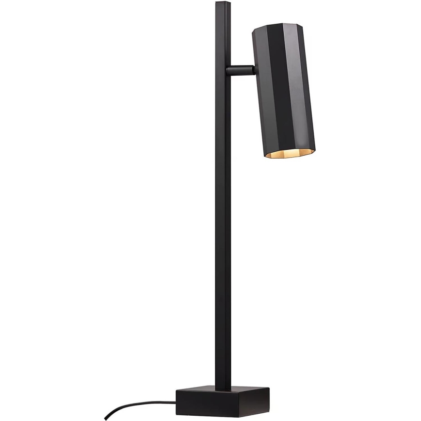 Nordlux - Lámpara de mesa ALANIS 1xGU10/15W/230V negro