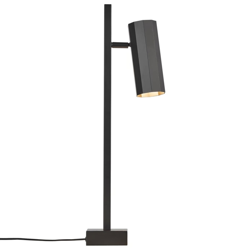 Nordlux - Lámpara de mesa ALANIS 1xGU10/15W/230V negro