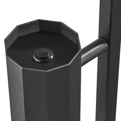 Nordlux - Lámpara de mesa ALANIS 1xGU10/15W/230V negro