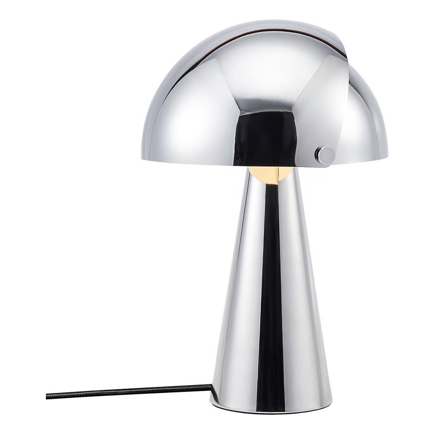 Nordlux - Lámpara de mesa ALIGN 1xE27/25W/230V cromo brillante