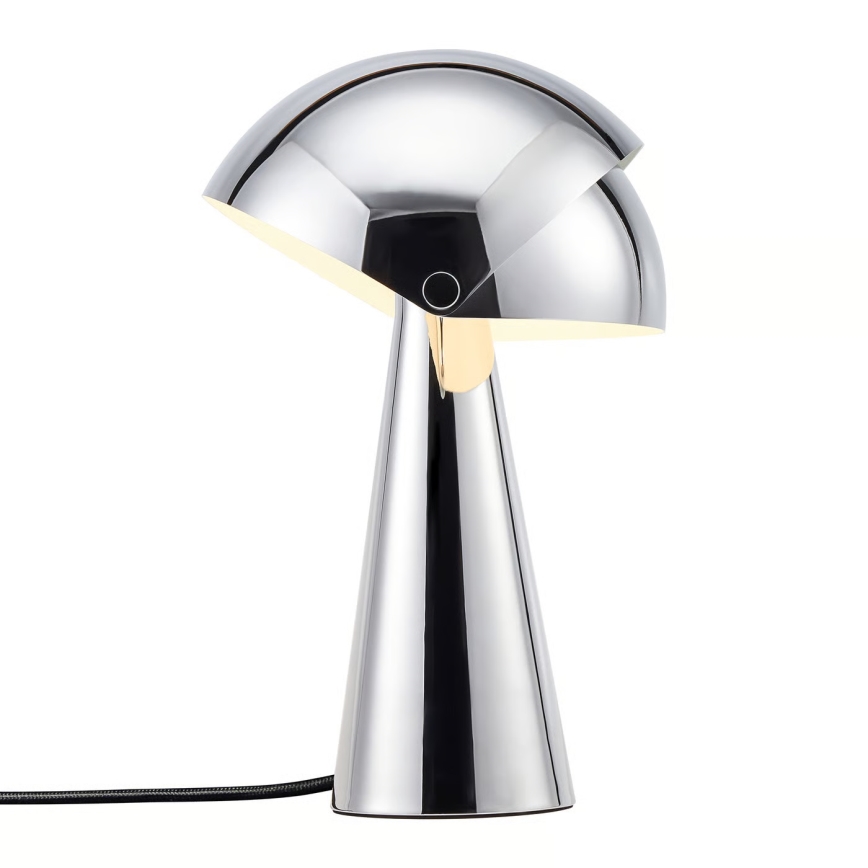 Nordlux - Lámpara de mesa ALIGN 1xE27/25W/230V cromo brillante