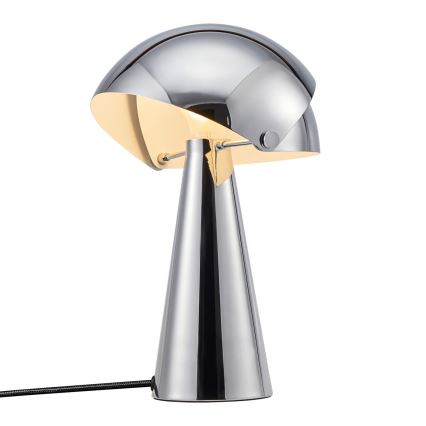 Nordlux - Lámpara de mesa ALIGN 1xE27/25W/230V cromo brillante