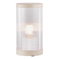 Nordlux - Lámpara de mesa de exterior COUPAR 1xE27/25W/230V IP54 beige