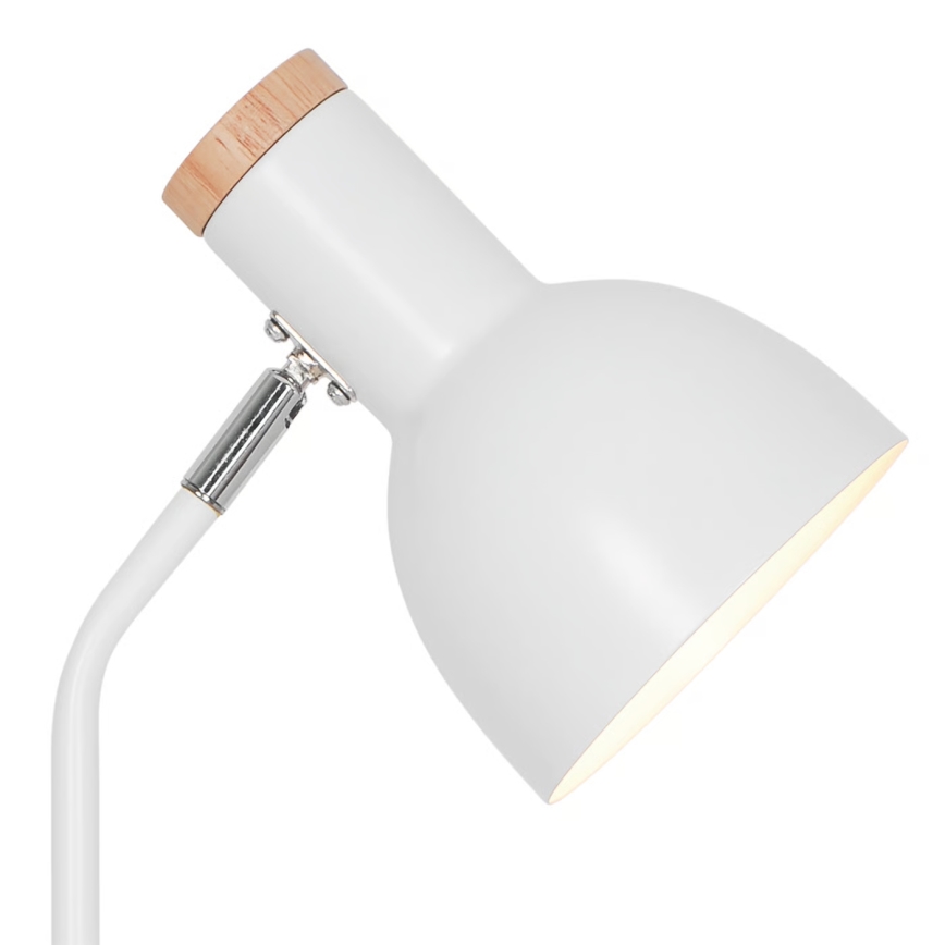 Nordlux - Lámpara de mesa DEVONE 1xE27/15W/230V blanca
