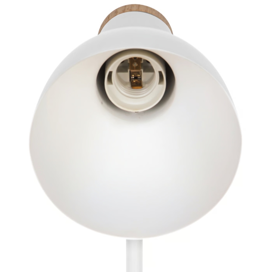 Nordlux - Lámpara de mesa DEVONE 1xE27/15W/230V blanca