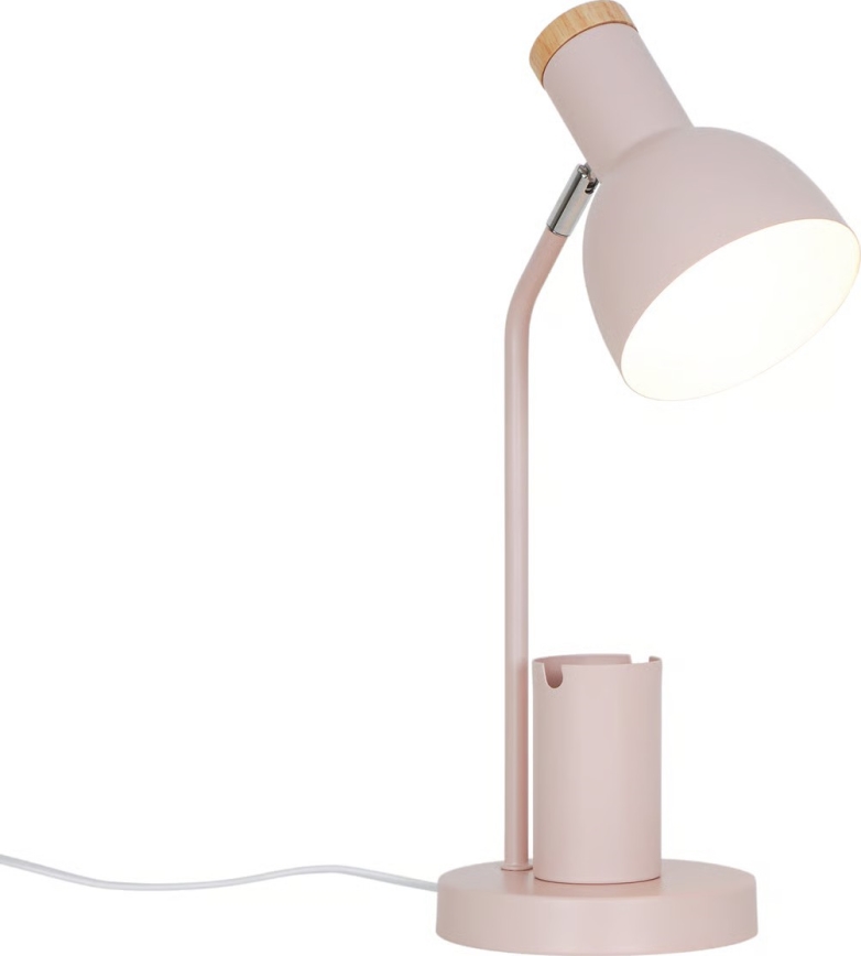 Nordlux - Lámpara de mesa DEVONE 1xE27/15W/230V rosa