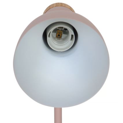 Nordlux - Lámpara de mesa DEVONE 1xE27/15W/230V rosa