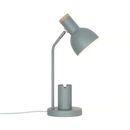 Nordlux - Lámpara de mesa DEVONE 1xE27/15W/230V verde