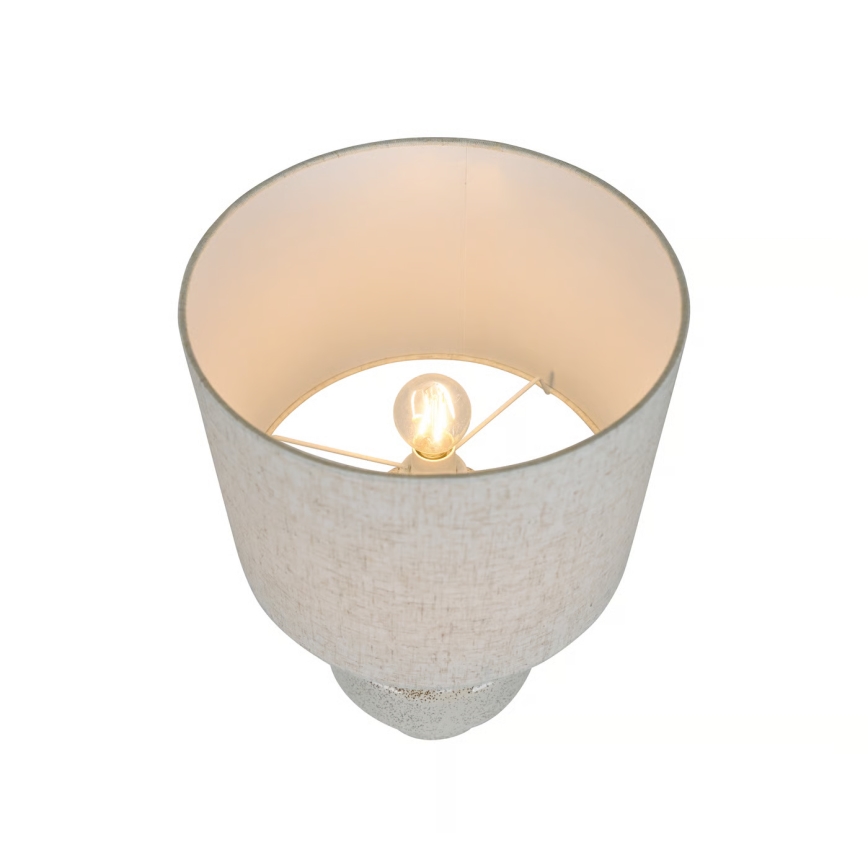 Nordlux - Lámpara de mesa DUGAN 1xE14/40W/230V beige