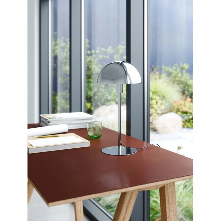 Nordlux - Lámpara de mesa ELLEN 1xE14/40W/230V cromo brillante