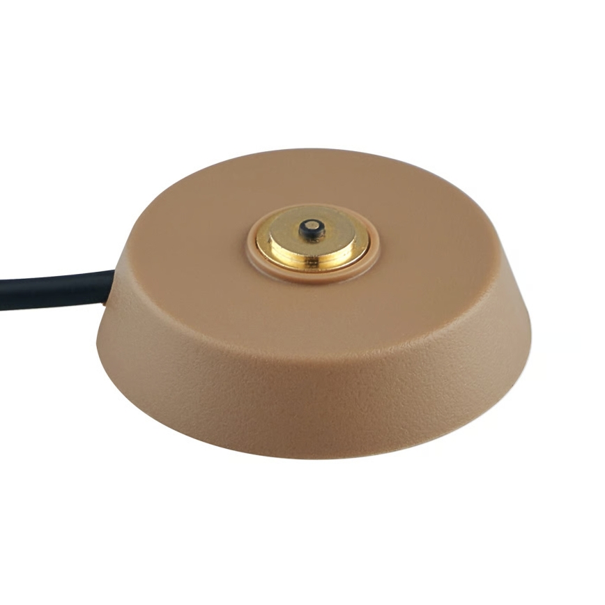 Nordlux - Lámpara de mesa LED recargable y regulable para exterior ELLEN ELLEN LED/2,8W/3,7V 2200 mAh IP44 marrón