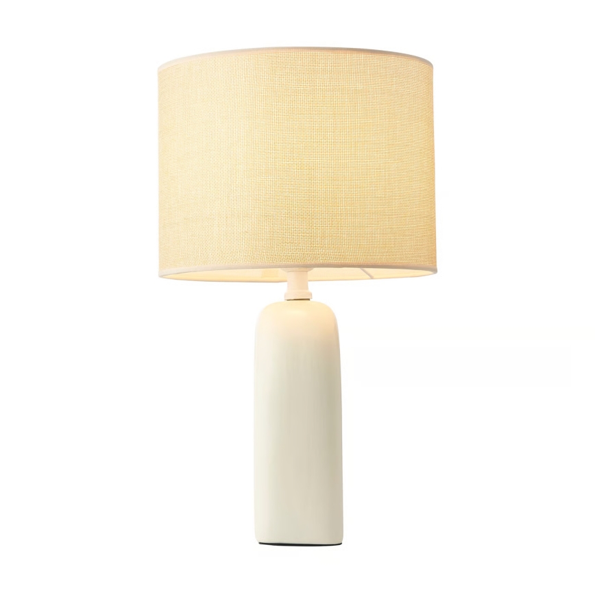 Nordlux - Lámpara de mesa HAZE 1xE27/40W/230V beige