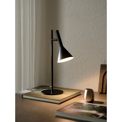 Nordlux - Lámpara de mesa KELVIS 1xGU10/12W/230V negra