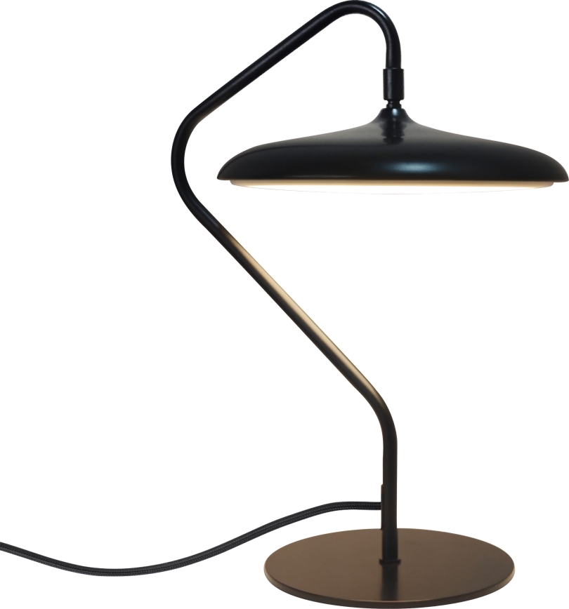 Nordlux - Lámpara de mesa LED ARTIST LED/15W/230V negra