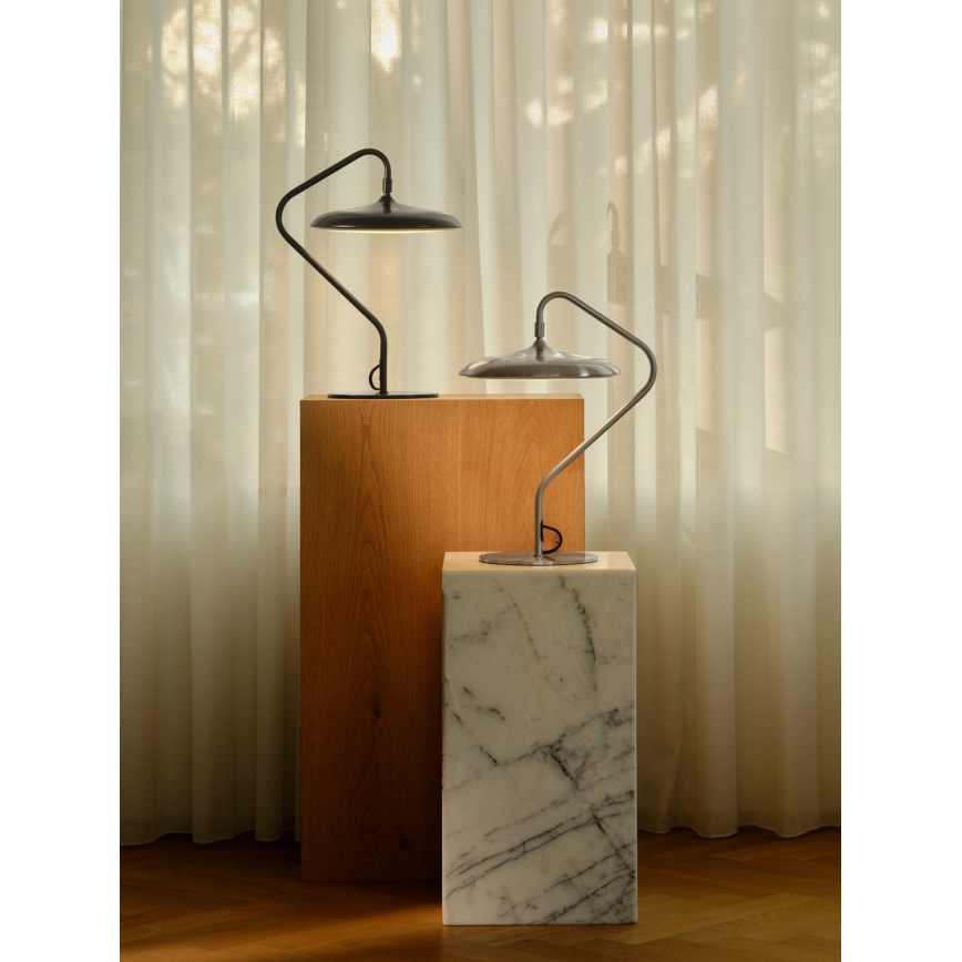 Nordlux - Lámpara de mesa LED ARTIST LED/15W/230V negra