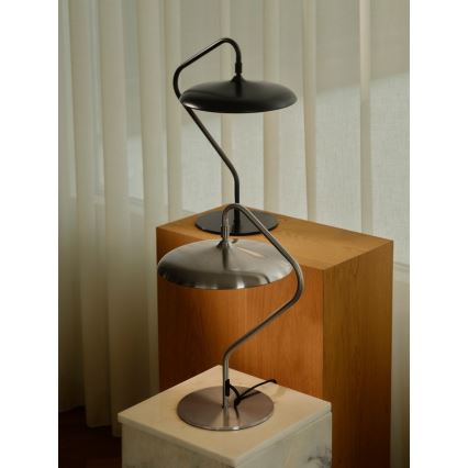 Nordlux - Lámpara de mesa LED ARTIST LED/15W/230V negra
