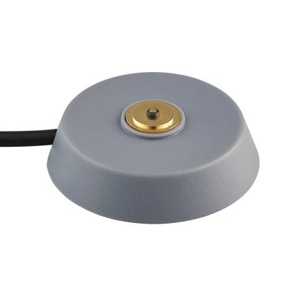 Nordlux - Lámpara de sobremesa exterior LED recargable y regulable ELLEN LED/2,8W/3,7V IP44 2200 mAh gris