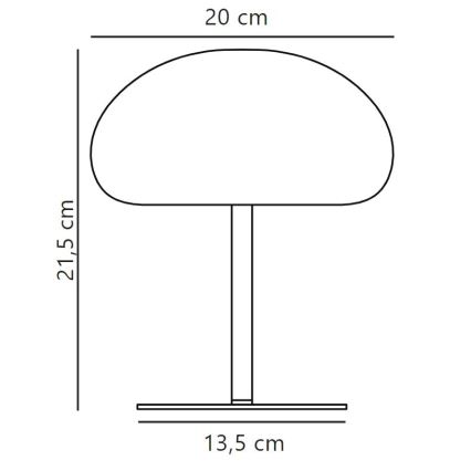 Nordlux - Lámpara de mesa LED regulable de exterior SPONGE LED/4,8W/3,7V IP65 4400 mAh