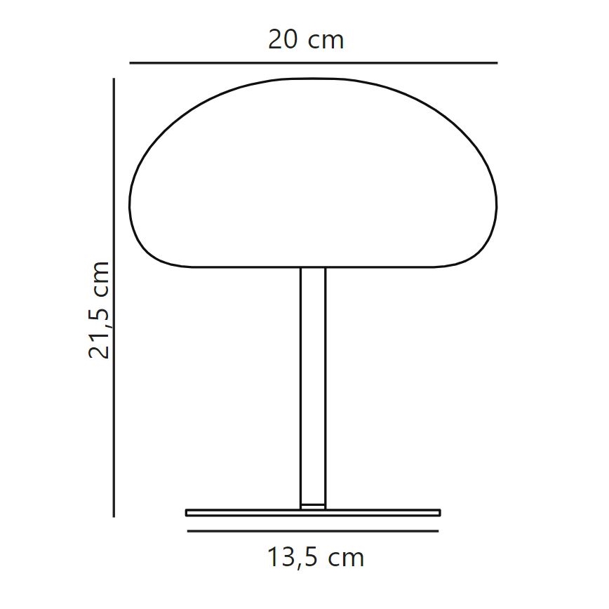 Nordlux - Lámpara de mesa LED regulable de exterior SPONGE LED/4,8W/3,7V IP65 4400 mAh