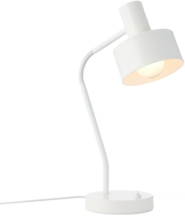 Nordlux - Lámpara de mesa MATIS 1xE27/15W/230V blanca