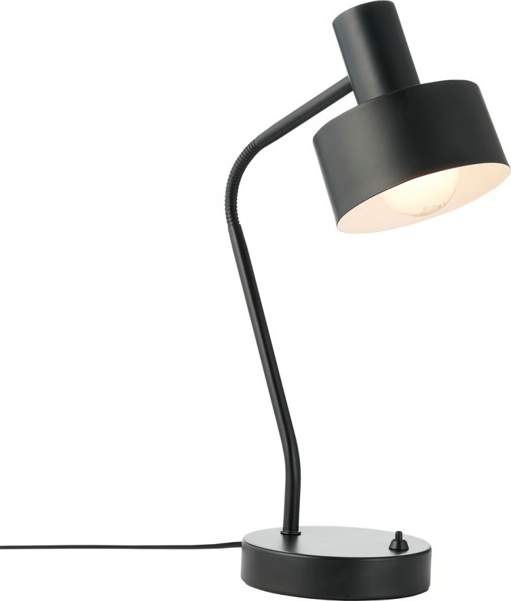 Nordlux - Lámpara de mesa MATIS 1xE27/15W/230V negra