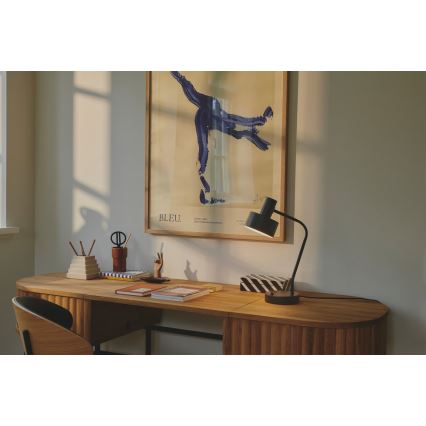 Nordlux - Lámpara de mesa MATIS 1xE27/15W/230V negra