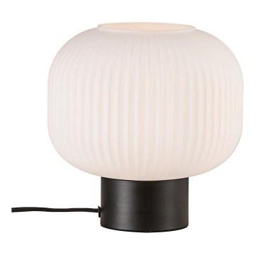 Nordlux - Lámpara de mesa MILFORD 1xE27/40W/230V negra