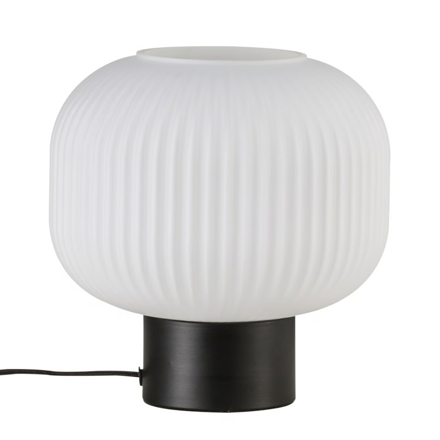 Nordlux - Lámpara de mesa MILFORD 1xE27/40W/230V negra
