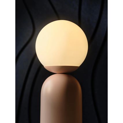 Nordlux - Lámpara de mesa NOTTI 1xE14/25W/230V rosa