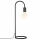 Nordlux - Lámpara de mesa PACO 1xE27/25W/230V negra