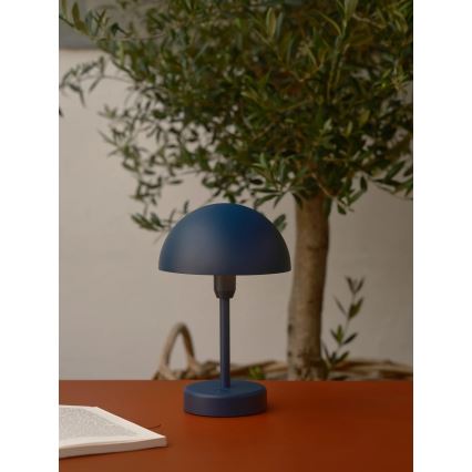 Nordlux - Lámpara de mesa para exterior LED táctil, recargable y regulable ELLEN LED/2,8W/3,7V IP44 azul