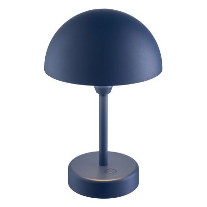 Nordlux - Lámpara de mesa para exterior LED táctil, recargable y regulable ELLEN LED/2,8W/3,7V IP44 azul
