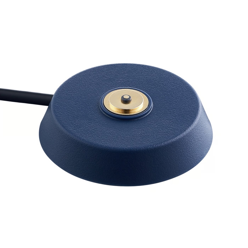 Nordlux - Lámpara de mesa para exterior LED táctil, recargable y regulable ELLEN LED/2,8W/3,7V IP44 azul